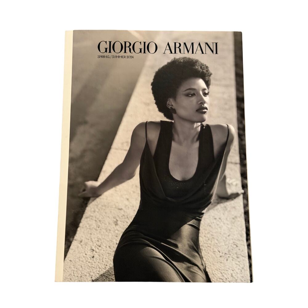 Giorgio Armani Spring Summer 2024 Lookbook Men’s Women’s Collection